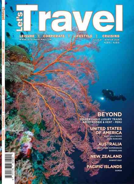 Let’s Travel New Zealand Magazine – Winter 2026 Cover