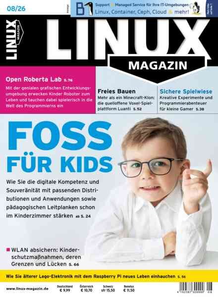Linux-Magazin – August 2026 Cover
