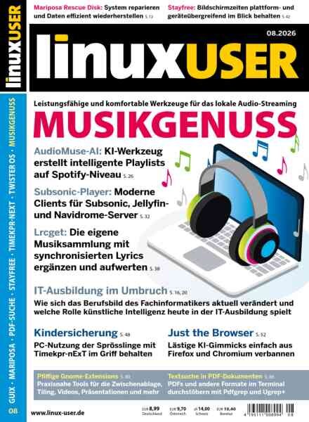 LinuxUser – August 2026 Cover