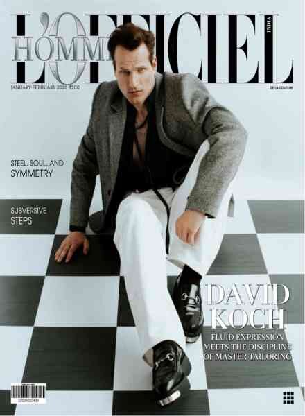 L’Officiel Hommes India – January-February 2026 Cover