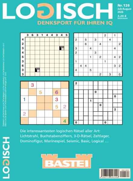 Logisch – Juli-August 2026 Cover