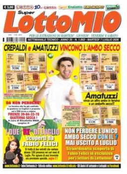 Lottomio del Giovedi – 7 Luglio 2026