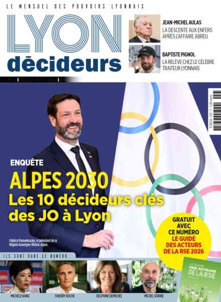 Lyon Decideurs – Juillet-Aout 2026 Cover