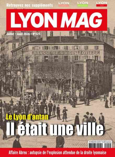 Lyon Mag – Juillet-Aout 2026 Cover