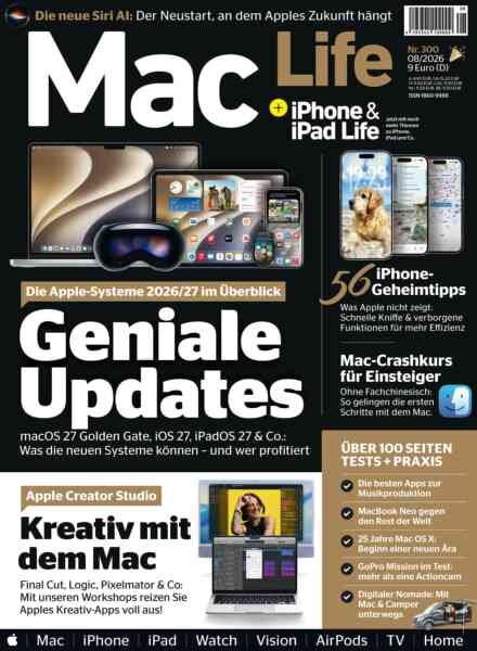 Mac Life Germany – August 2026 Cover