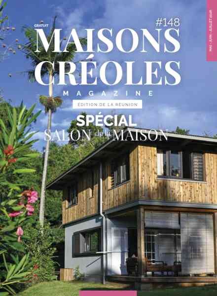 Maisons Creoles Magazine – Mai-Juillet 2026 Cover