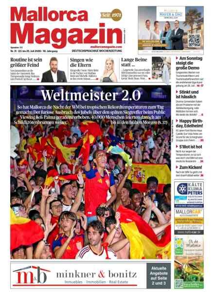 Mallorca Magazin – 23 Juli 2026 Cover