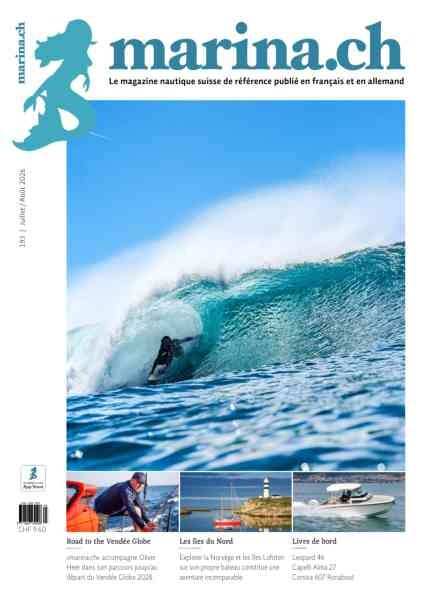 marina.ch edition francaise – Juillet-Aout 2026 Cover