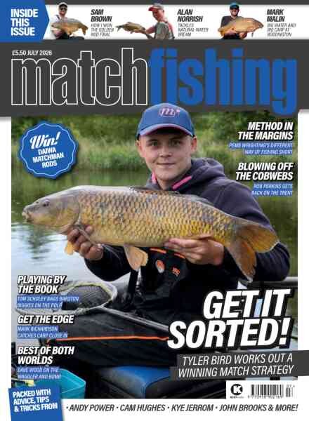 Match Fishing – July 2026 Cover