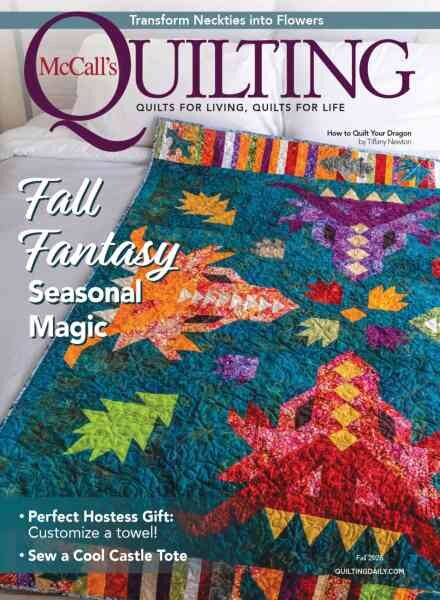McCall’s Quilting – Fall 2026 Cover