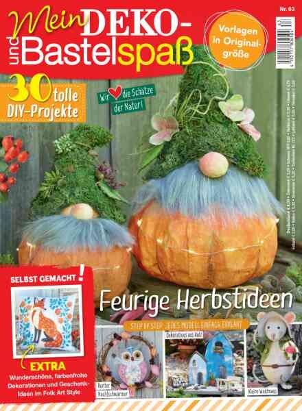 Mein Deko und Bastelspass – Juli 2026 Cover