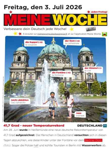 Meine Woche – 3 Juli 2026 Cover