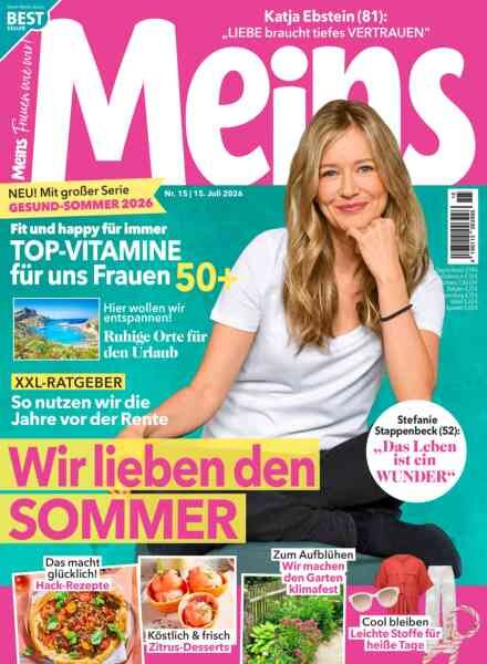 Meins – 10 Juli 2026 Cover