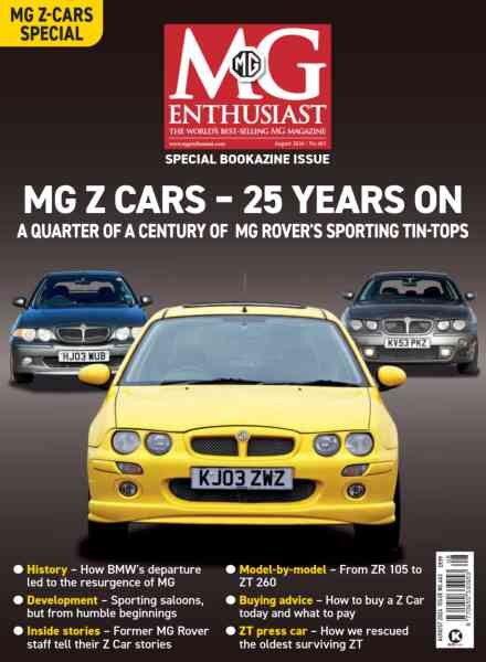 MG Enthusiast – August 2026 Cover