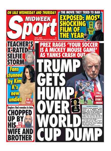Midweek Sport – 8 July 2026 Cover