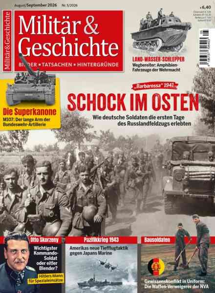 Militar & Geschichte – August-September 2026 Cover