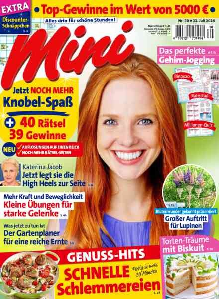 Mini – 22 Juli 2026 Cover