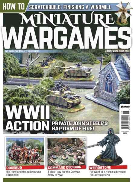Miniature Wargames – August 2026 Cover