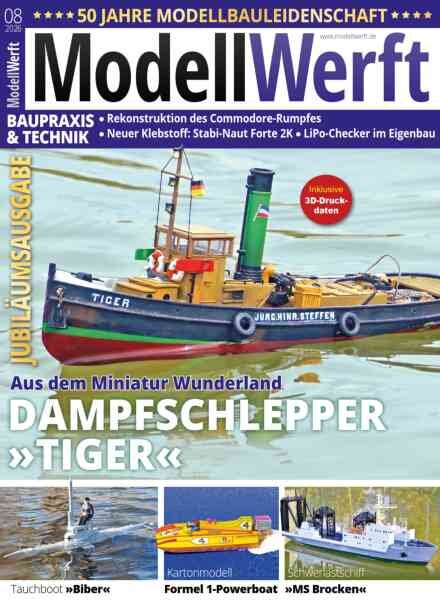 ModellWerft – August 2026 Cover