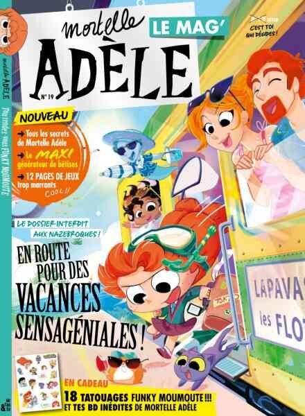 Mortelle Adele Le Mag’ – Juillet-Aout 2026 Cover