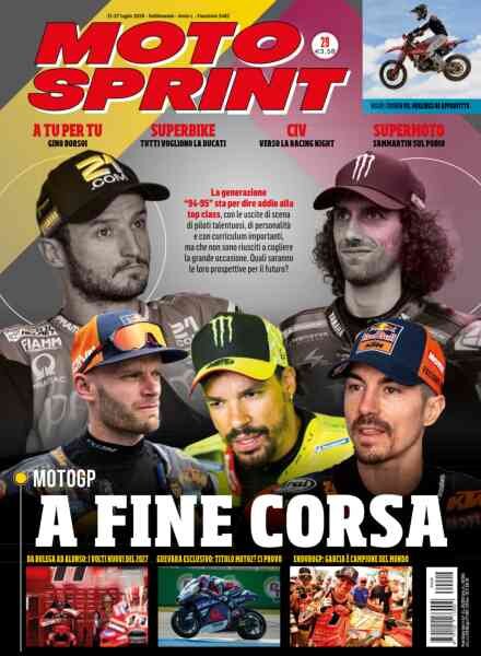 Moto Sprint – 21 Luglio 2026 Cover
