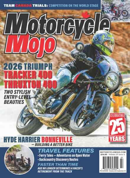 Motorcycle Mojo – July-August 2026 Cover