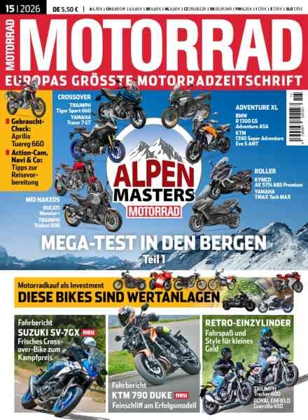 Motorrad – 2 Luglio 2026 Cover