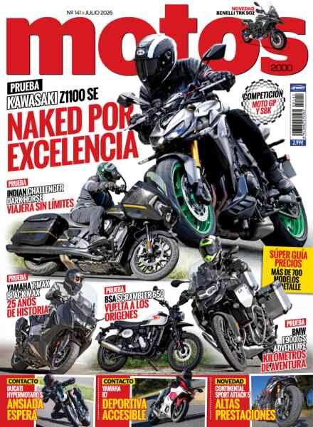 Motos 2000 – Julio 2026 Cover