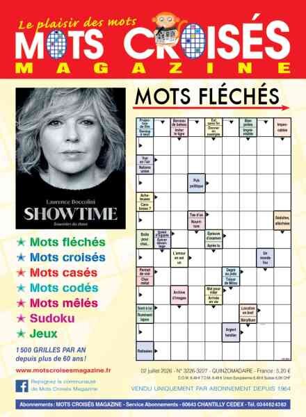 Mots Croises Magazine – 2 Juillet 2026 Cover