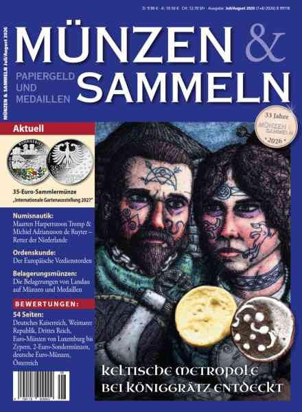 Munzen & Sammeln – Juli-August 2026 Cover