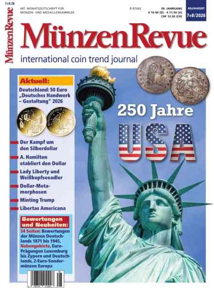 MunzenRevue – Juli-August 2026 Cover