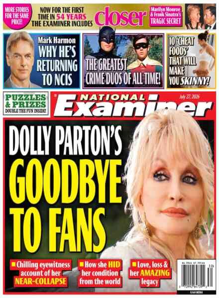 National Examiner – July 27 2026 Cover