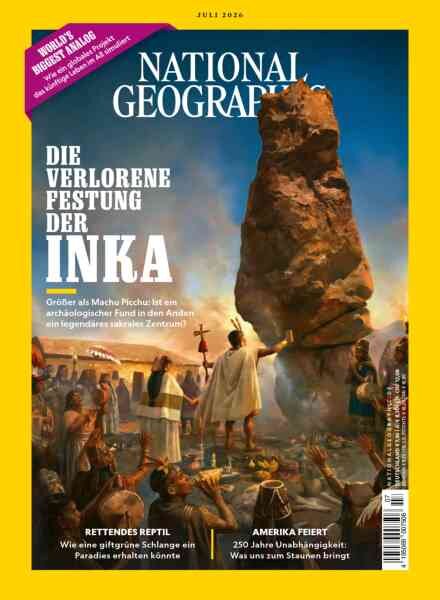 National Geographic Germany – Juli 2026 Cover