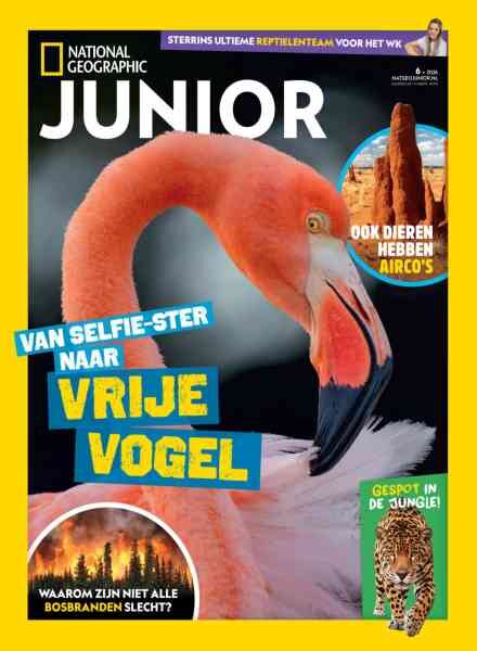 National Geographic Junior Nederland – Juli 2026 Cover