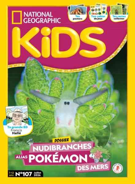 National Geographic Kids France – Juillet 2026 Cover