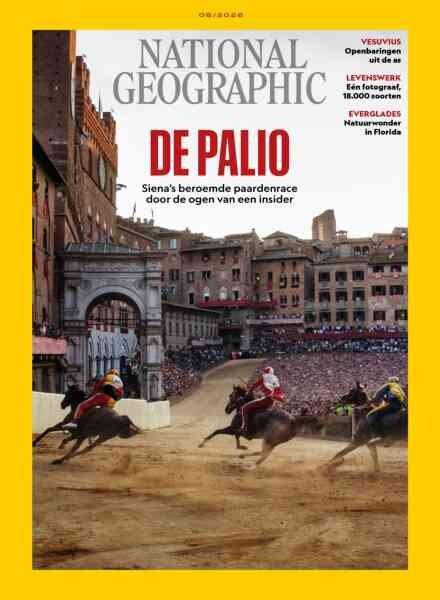 National Geographic Netherlands – Augustus 2026 Cover