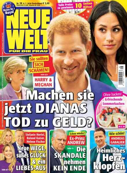 Neue Welt – 8 Juli 2026 Cover