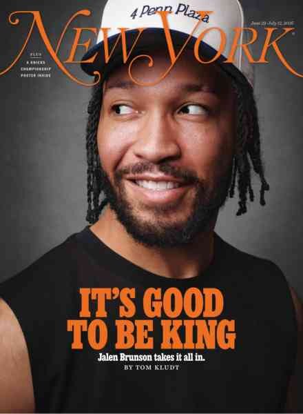 New York Magazine – 29 June 2026 Cover