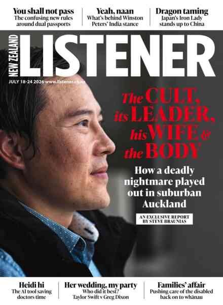 New Zealand Listener – 12 July 2026 Cover