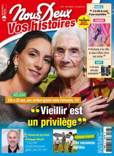 Nous Deux Vos Histoires – Aout-Septembre-Octobre 2026 Cover