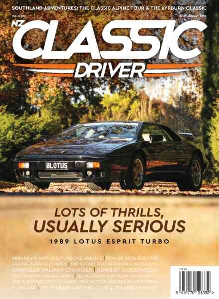 NZ Classic Driver – July-August 2026 Cover