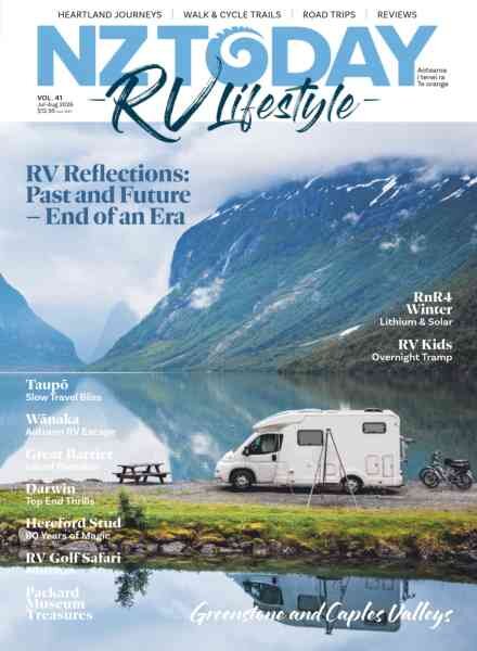 NZToday RV Lifestyle – July-August 2026 Cover