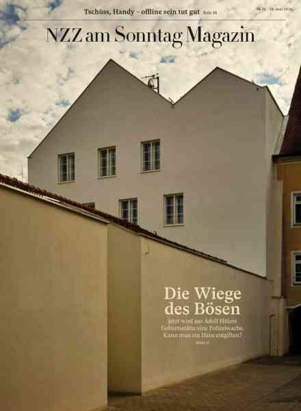 NZZ am Sonntag Magazin – 28 Juni 2026 Cover