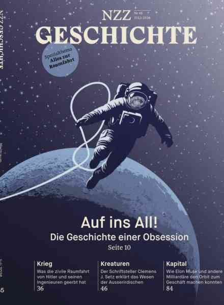 NZZ Geschichte – Juli 2026 Cover