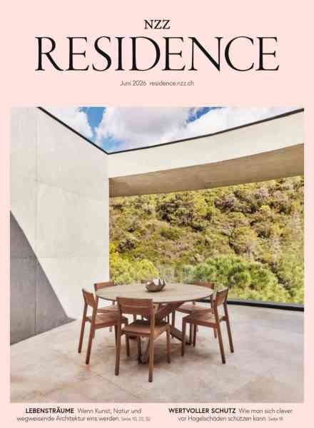 NZZ Residence – Juni 2026 Cover
