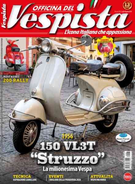 Officina del Vespista – Luglio-Agosto 2026 Cover