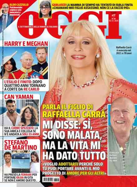 Oggi – 2 Luglio 2026 Cover