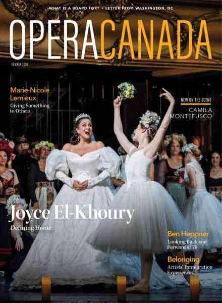 Opera Canada – Summer 2026 Cover