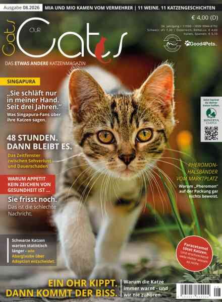 Our Cats – August 2026 Cover
