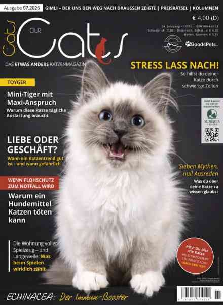 Our Cats – Juli 2026 Cover